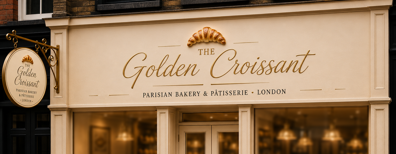 The Golden Croissant — 12 Crescent d'Or, London